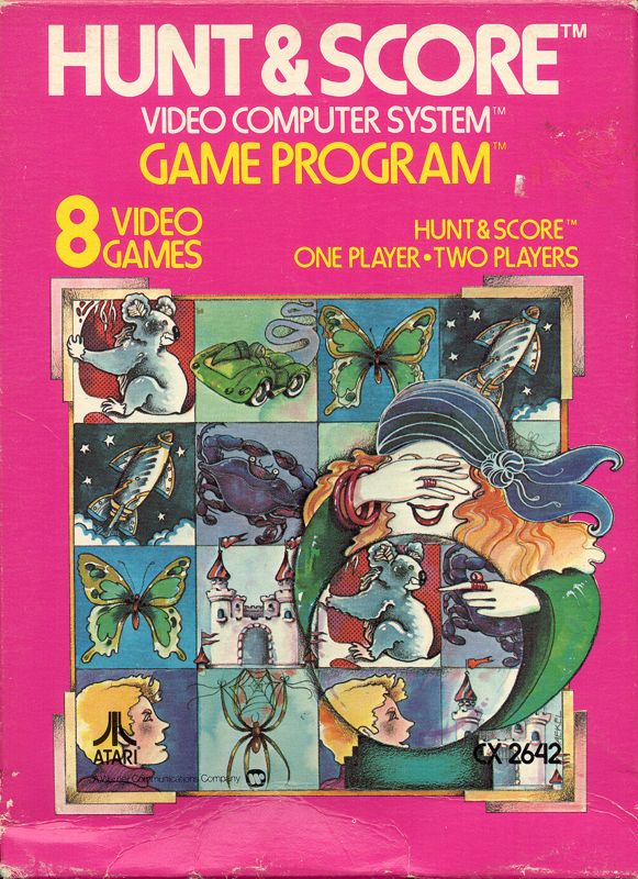 Hunt & Score box art for Atari 2600